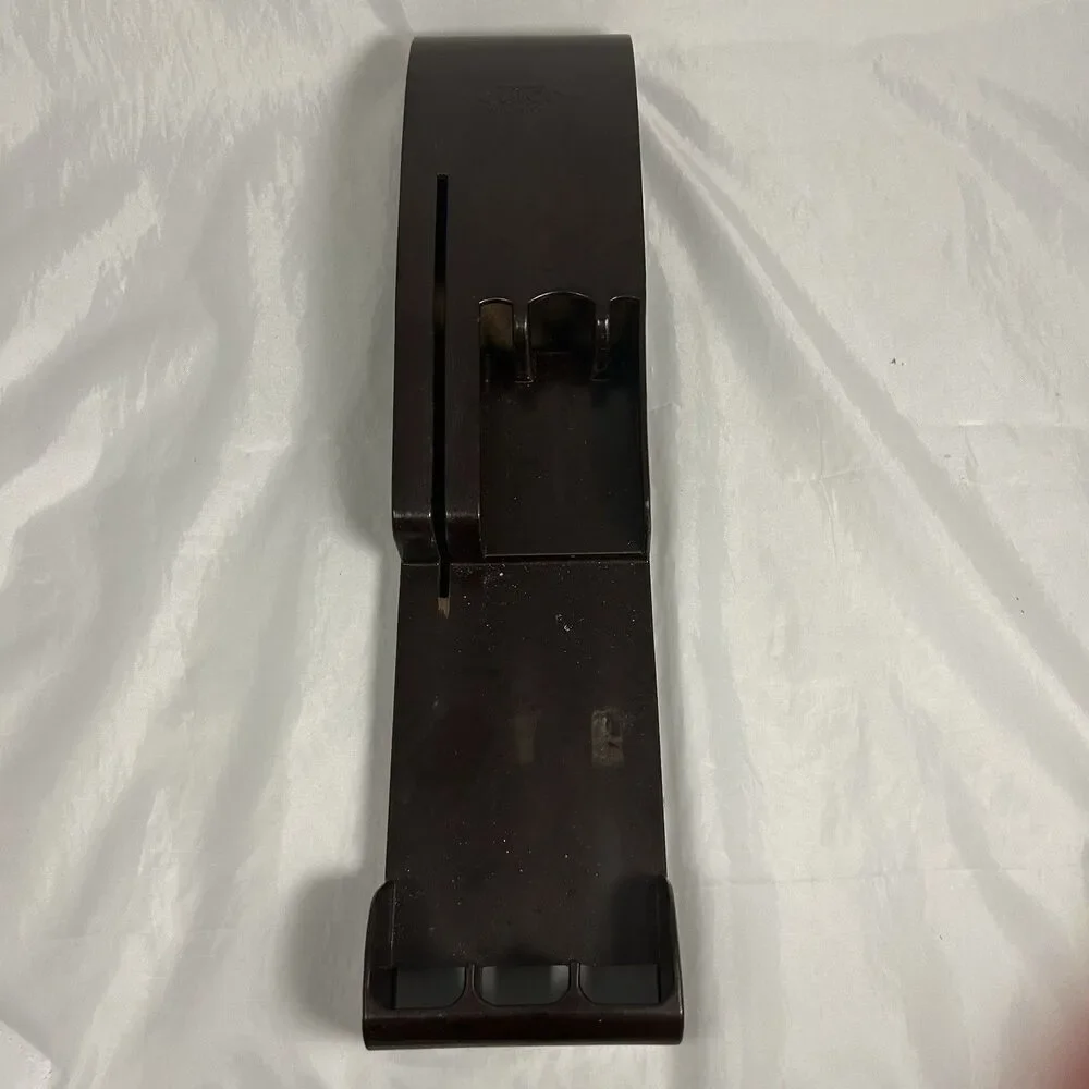 Cutco Knife Utensil Holder Wall Mount Block Brown Bakelite USA Made